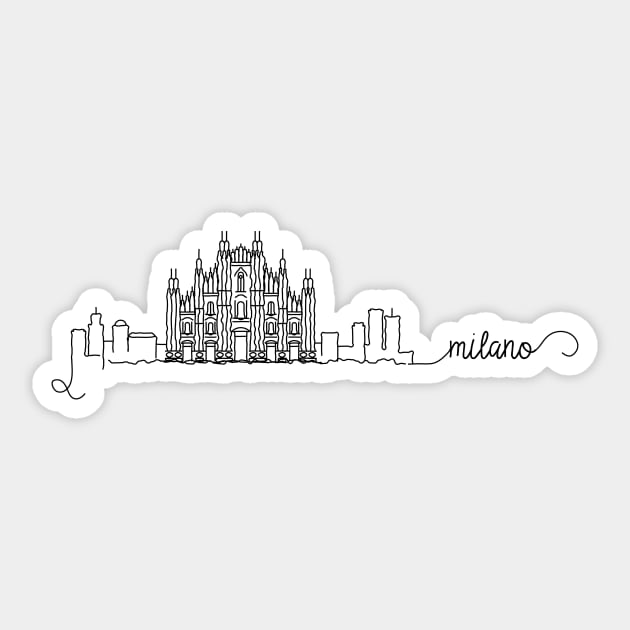 Milano City Signature Sticker by kursatunsal